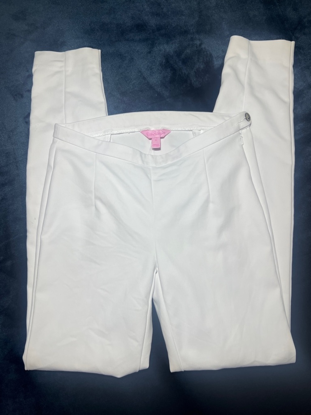 Lilly Pulitzer White Ponte Skinny Pants - Picture 2 of 7